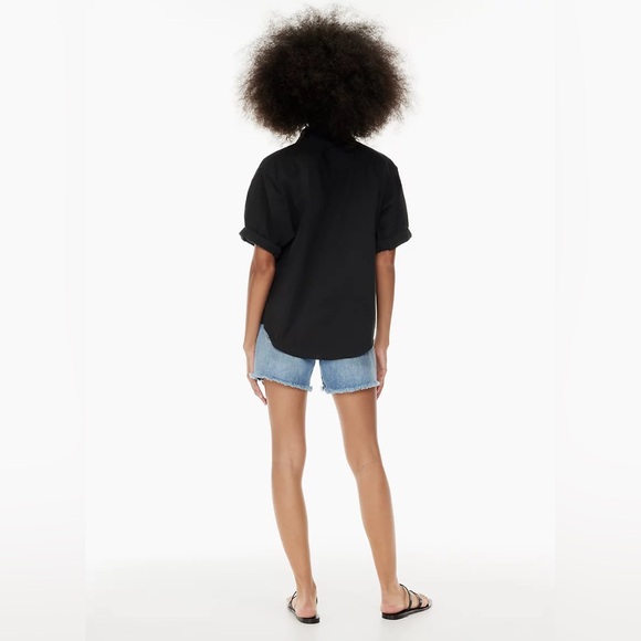 Aritzia Denim Forum Jane Shirt XS Fuchsia - Picture 3 of 10